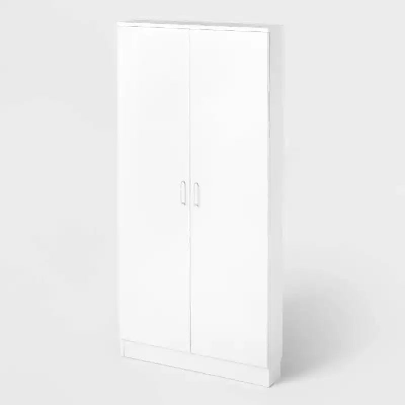 Meuble de rangement mural peu profond blanc - BrightroomMC